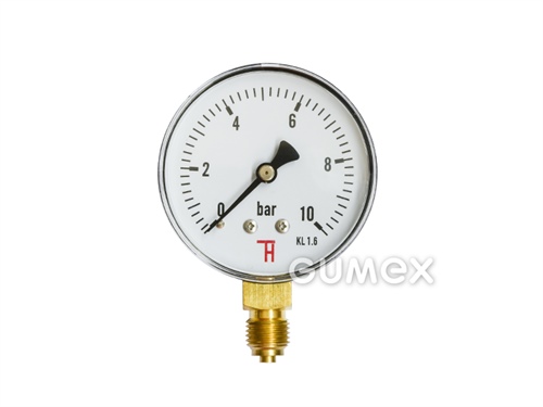 MANOMETER A VÁKUOMETER ŠTANDARDNÝ- SPODNÝ VÝVOD
